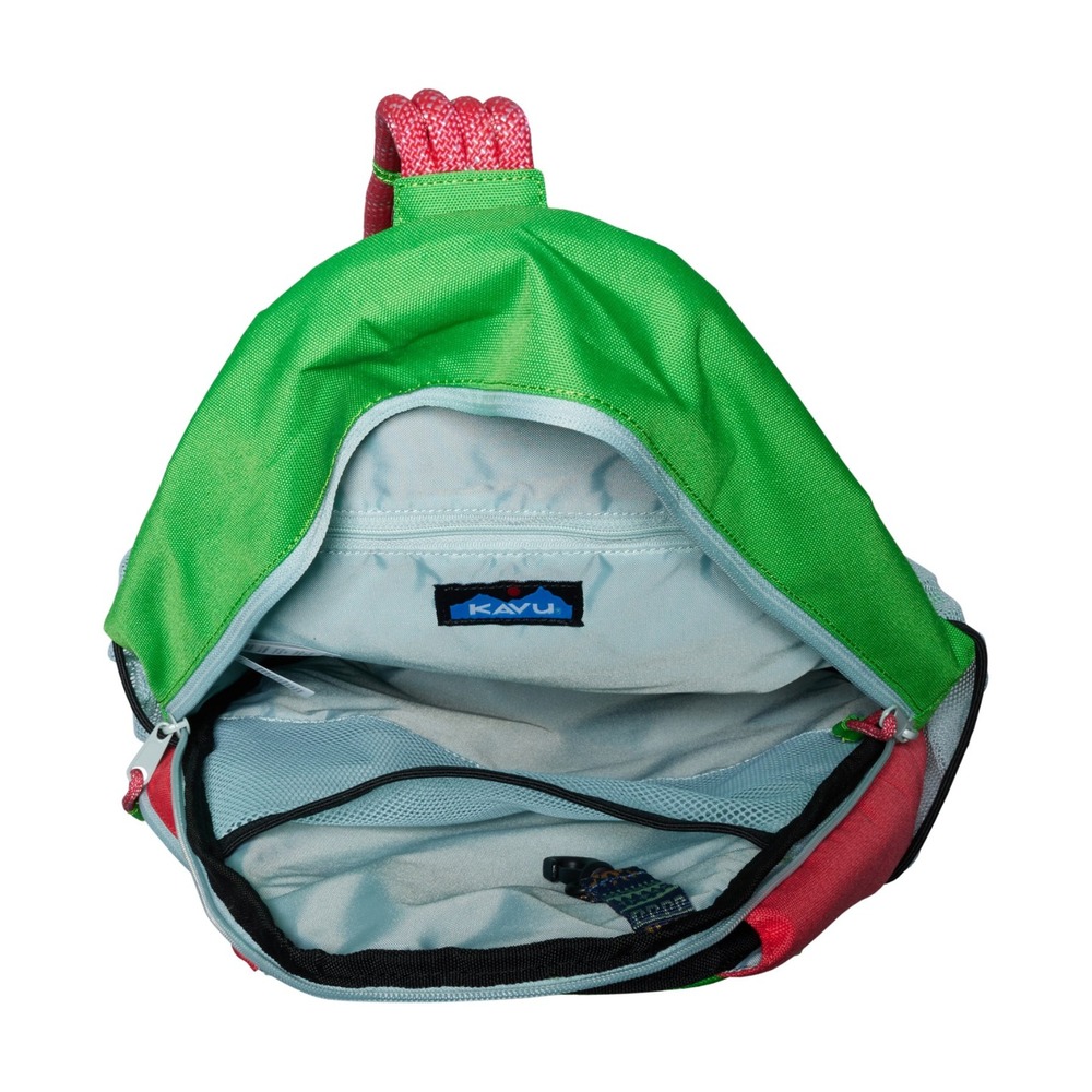 KAVU Topspin Sling Pack Racket Bag Carnival Water-Resistant Multipockets - Picture 6 of 6